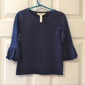 Matilda Jane Puffer Top in Peacoat Navy